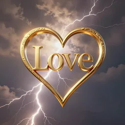 love icon, cinematic lightning. dramatic sky, insanely detailed and intricate, golden ratio, hypermaximalist, elegant, ornate, luxury, elite, matte painting, cinematic - n 6