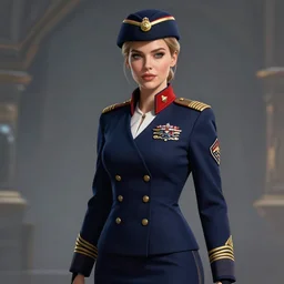 epic professional digital art of gorgeous attractive female irish supermodel starship military officer, by leesha hannigan, iris van herpen, artstation, cgsociety, wlop, epic, much wow, much detail, gorgeous, detailed, masterpiece