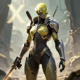 the warframe Xaku