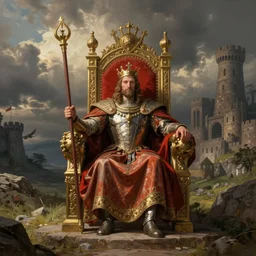 This royal throne of kings, this sceptred isle, This earth of majesty, this seat of Mars, This other Eden, demi-paradise, This fortress built by Nature for herself Against infection and the hand of war , matte painting, DeviantArt