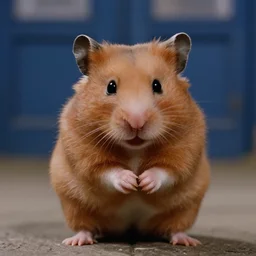 a film still of a hamster called david in doctor who ( 1 9 8 6 )