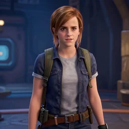 Screenshot of Emma Watson in Portal game