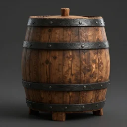 ancient fantasy oak barrel, hyper - detailed, artstation, cgsociety, 8 k
