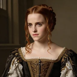 Emma Watson in a renaissance painting