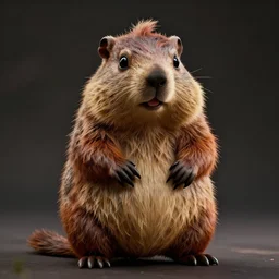 hyperrealistic dslr film still of anthropomorphous woodchuck disguised as pop star justin beiber, stunning 8 k octane comprehensive 3 d render, inspired by istvan sandorfi & greg rutkowski & unreal engine, perfect symmetry, dim volumetric cinematic lighting, extremely hyper - detailed, incredibly real lifelike attributes & flesh texture, intricate, masterpiece, artstation