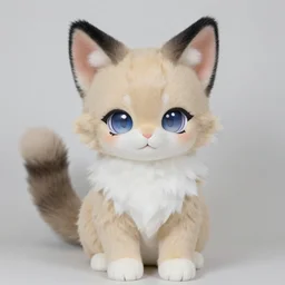 a cat furry wearing a kigurumi