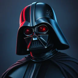 a photorealistic digital illustration of am elmo style darth vader. sesame street. hyper detailed, oil on canvas. this 4 k hd image is trending on artstation, featured on behance, well - rendered, extra crisp, features intricate detail, epic composition and the style of unreal engine.