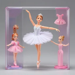 thanks action figure ballerina outfit play set