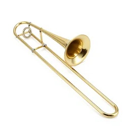modular trombone, 8k product photo, isolated on a pure white background, centered, entire object in frame, sharp focus, soft studio lighting