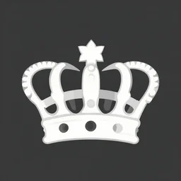 a simple vector image of an imperial crown