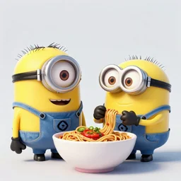 nikocado avocado and minions eating extreme hot spicy noodles