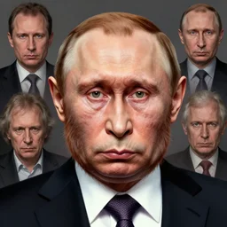 portrait of vladimir putin, monkey putin hybrid, putin face, vladimir putin anthropomorphic transformation, macabre, horror, by donato giancola and greg rutkowski and wayne barlow and zdzisław beksinski, realistic face, visible face, digital art