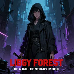 when a friend is attacked during a ghost hunt, amateur sleuth libby forest sets out to catch the culprit. but what does a modern - day crime have to do with the murder of a 1 6 th - century monk? a captivating cozy mystery!, cyberpunk art by yumihiko amano, cgsociety, figurative art, toonami, zbrush, official art