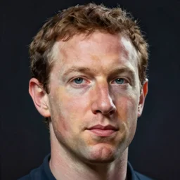 hyper realistic, portrait of asian mark zuckerberg, epicanthal fold, painted by greg rutkowski,