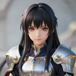sakimi chan, detailed face, standing, fantasy armor, tony sart