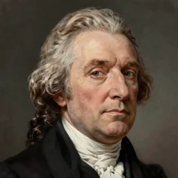 portrait of a 1 8 3 2 united states president. male from massachusetts, detailed face, 1 9 th century, highly detailed, cinematic lighting, digital art painting by greg rutkowski