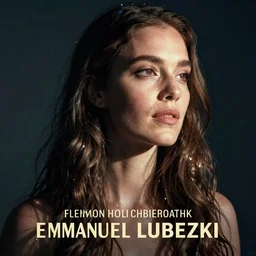 cinematography of beautiful cyberpunk woman by Emmanuel Lubezki
