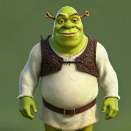 steve harvey as shrek, octane render, ultra realistic