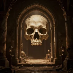 deathly portal to the abyss, ultra detailed, warm interior light, cinematic shot, photorealistic, octane render, high definition, fine details, sinister tones, 8 k, mcbess mood,