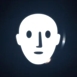 face icon stylized minimalist the day the earth stood still 1 9 5 1, loftis, cory behance hd by jesper ejsing, by rhads, makoto shinkai and lois van baarle, ilya kuvshinov, rossdraws global illumination