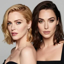 portrait of christina hendricks and gal gadot hybrid by mario testino, headshot, detailed, award winning, sony a 7 r