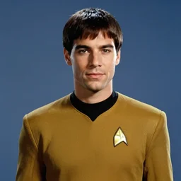dreamt in 4. 9 1 s for @ ishandia's! dream a portrait of a very handsome young man, star trek tng,