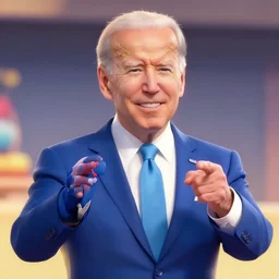 joe Biden as a new challenger in smash bros