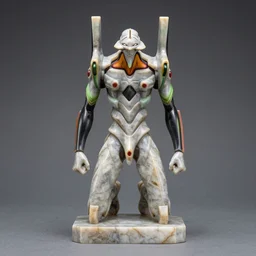 marble sculpture of Neon Genesis Evangelion