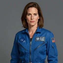 portrait of a woman by greg rutkowski, sigourney weaver as an space cargo pilot, she is about 6 0 years old, wearing a cobalt blue utilitarian jumpsuit, highly detailed portrait, digital painting, artstation, concept art, smooth, sharp foccus ilustration, artstation hq