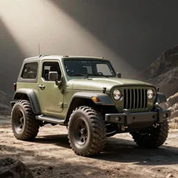 concept art jeep inspired by halo warthog.