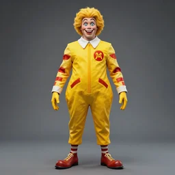 Borg Ronald McDonald by H.R. Giger
