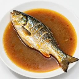 rebecca's rank fish stew, 1 9 2 0 s photograph, colorized