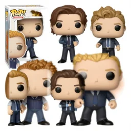 funko pops, cast from the office, white background