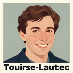 a close up portrait a very ordinary person smiling, by Toulouse-Lautrec, poster, flat color