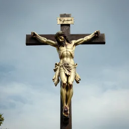 jesus on the cross in paris