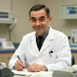 Mr Bean as a highly prolific neurosurgeon