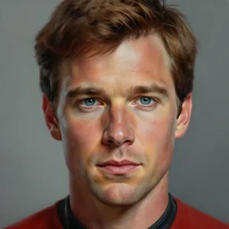 portrait of nathan fillion as malcolm reynolds from firefly, very detailed eyes, hyperrealistic, very detailed painting by glenn fabry, by joao ruas