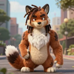 furry woolie madden with dreadlocks denies your hot zone