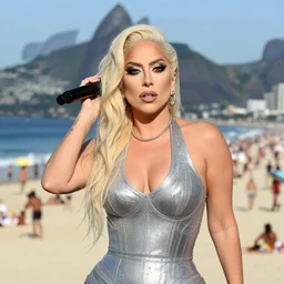lady gaga in rio de janeiro