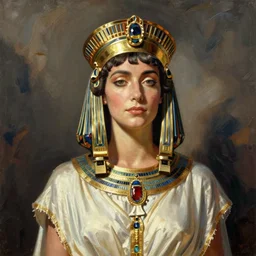cleopatra by norman rockwell