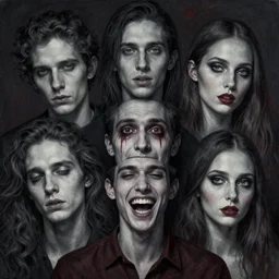 portrait, nightmare anomalies, sinister laughter by dariusz zawadzki, kenneth blom, mental alchemy, james jean, pablo amaringo, naudline pierre, contemporary art, hyper detailed