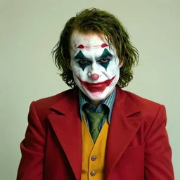 Mark Hamill cosplaying as The Joker, photorealistic, highly detailed, professional photo, studio lighting, 4K HD