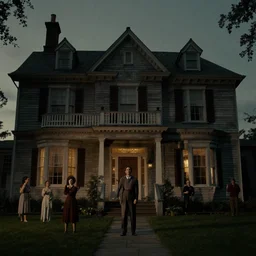 a scene from the haunting of hill house ( tv show )