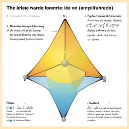 diagram of an amplituhedron. scientific journal.