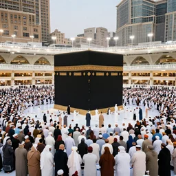 10,100 adoring lovers surrounding the kaaba in mecca