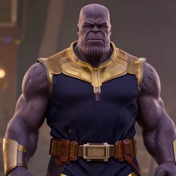 film still of Thanos played by Taylor Swift