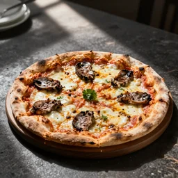 swedish kebab pizza