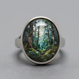 cloud forest enso ring by craig mullins