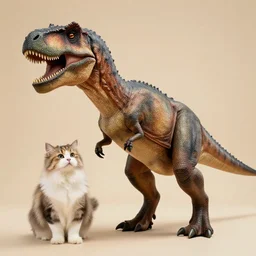 a trex fused with a cat, award winning photograph