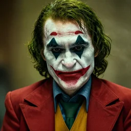 photograph of mark hamill as the joker.  Extremely detailed. 8k